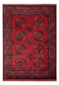 Afghan Teppich - Kunduz - 246 x 180 cm - rot
