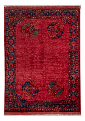 Afghan Teppich - Kunduz - 244 x 177 cm - rot