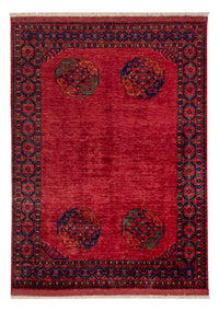 Afghan Teppich - Kunduz - 244 x 177 cm - rot