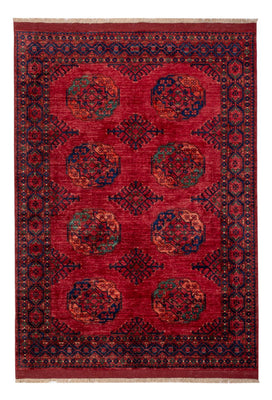 Afghan Teppich - Kunduz - 241 x 174 cm - rot