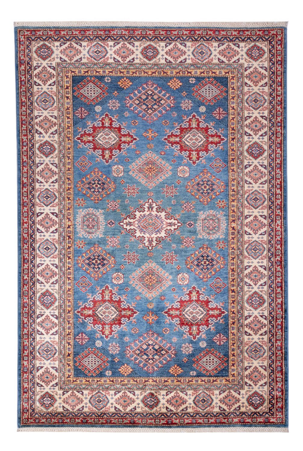 Ziegler Teppich - Kazak - 245 x 168 cm - blau
