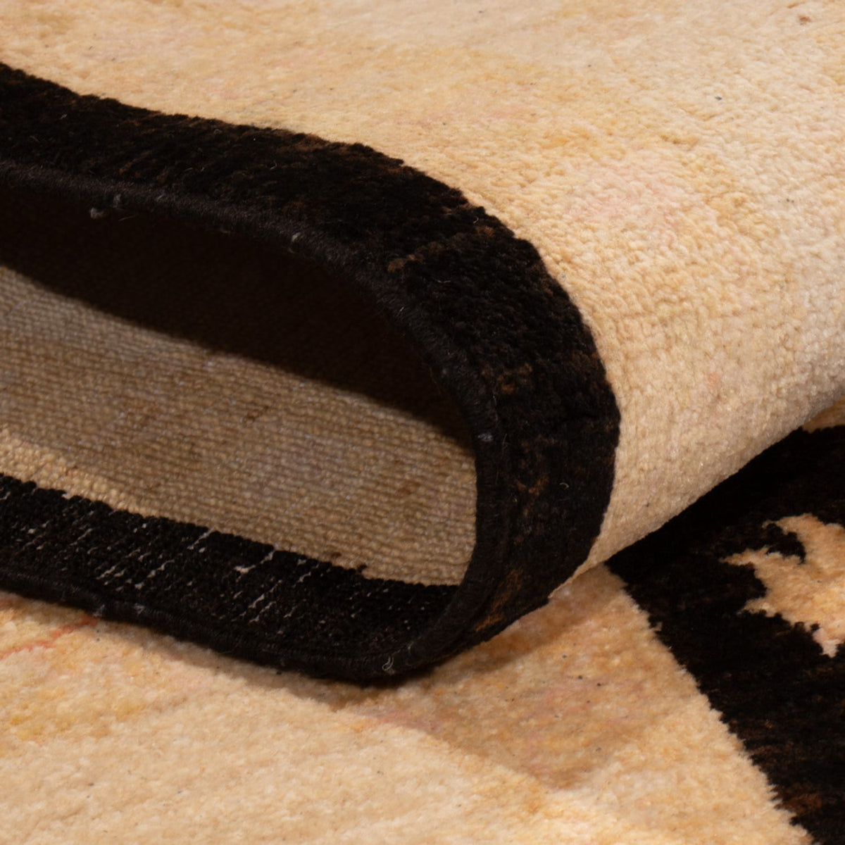 Ziegler Teppich - 291 x 204 cm - schwarz