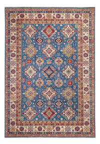 Ziegler Teppich - Kazak - 296 x 198 cm - blau