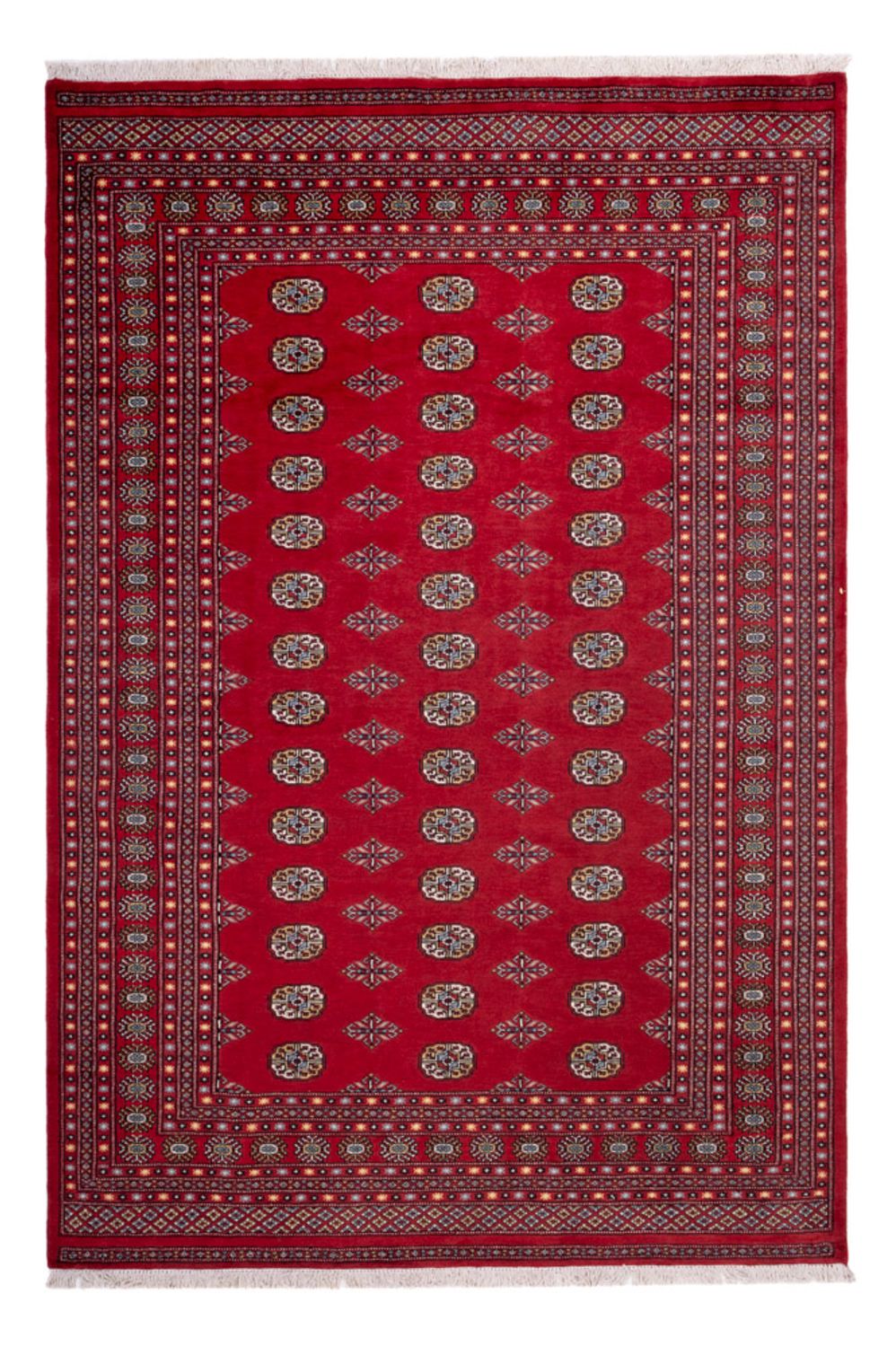 Afghan Teppich - Buchara - 302 x 200 cm - rot