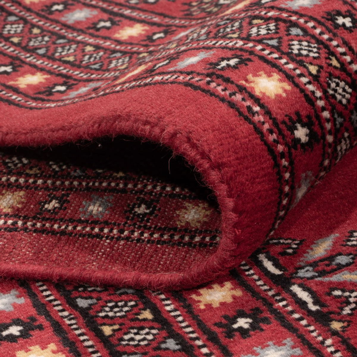 Afghan Teppich - Buchara - 302 x 200 cm - rot