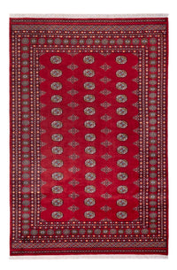 Afghan Teppich - Buchara - 294 x 198 cm - rot