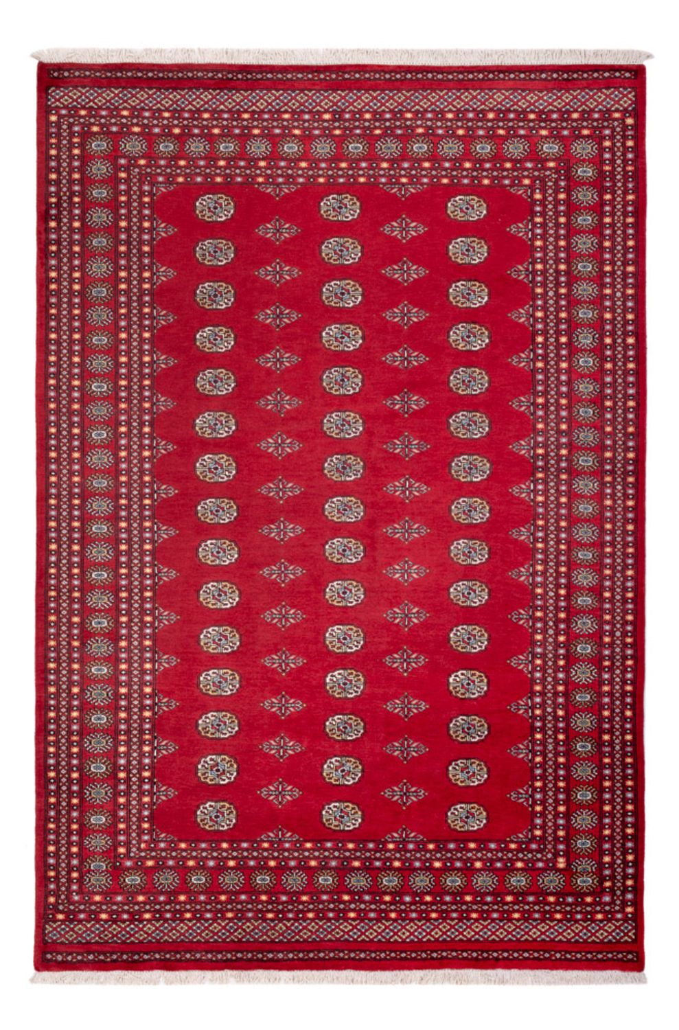 Afghan Teppich - Buchara - 304 x 206 cm - rot