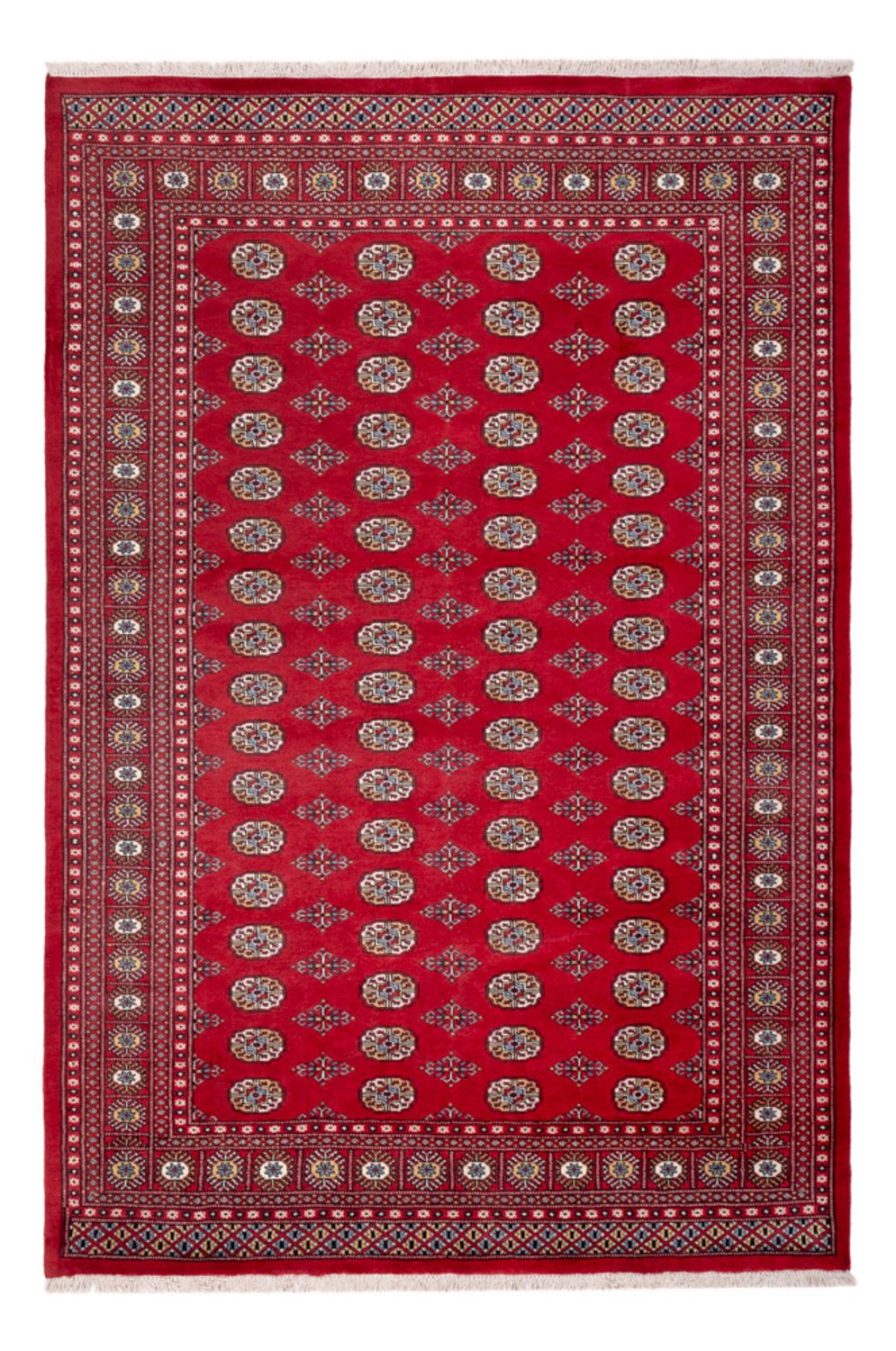 Afghan Teppich - Buchara - 313 x 207 cm - rot