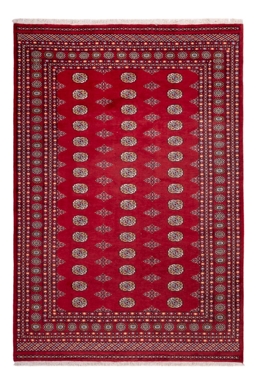 Afghan Teppich - Buchara - 308 x 207 cm - rot