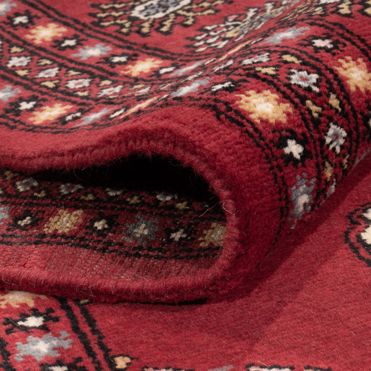 Afghan Teppich - Buchara - 308 x 207 cm - rot