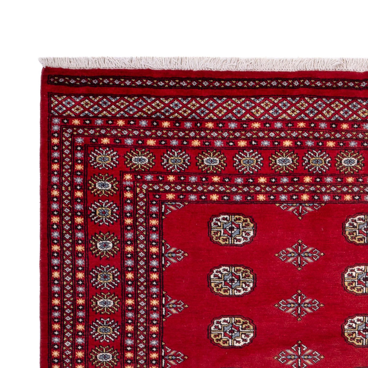 Afghan Teppich - Buchara - 314 x 202 cm - rot