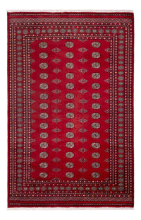 Afghan Teppich - Buchara - 306 x 202 cm - rot