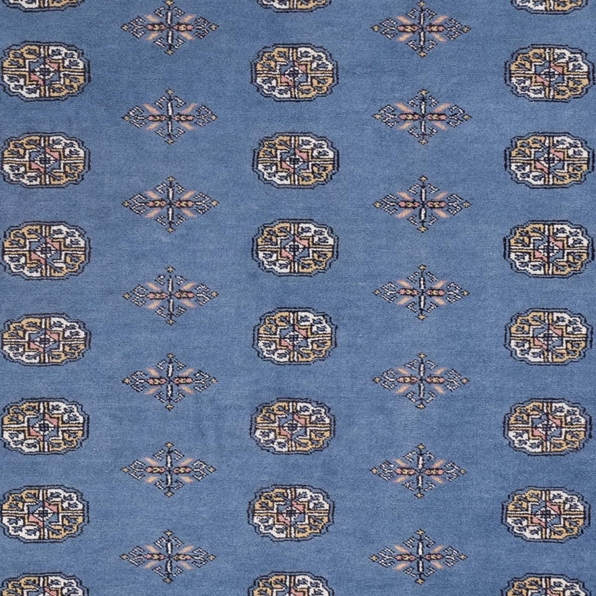 Afghan Teppich - Buchara - 308 x 206 cm - blau