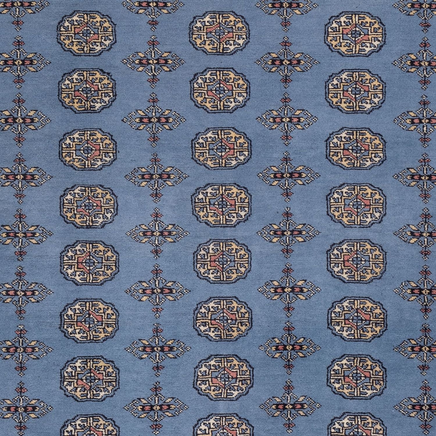 Afghan Teppich - Buchara - 307 x 250 cm - blau