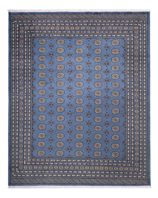 Afghan Teppich - Buchara - 305 x 249 cm - blau