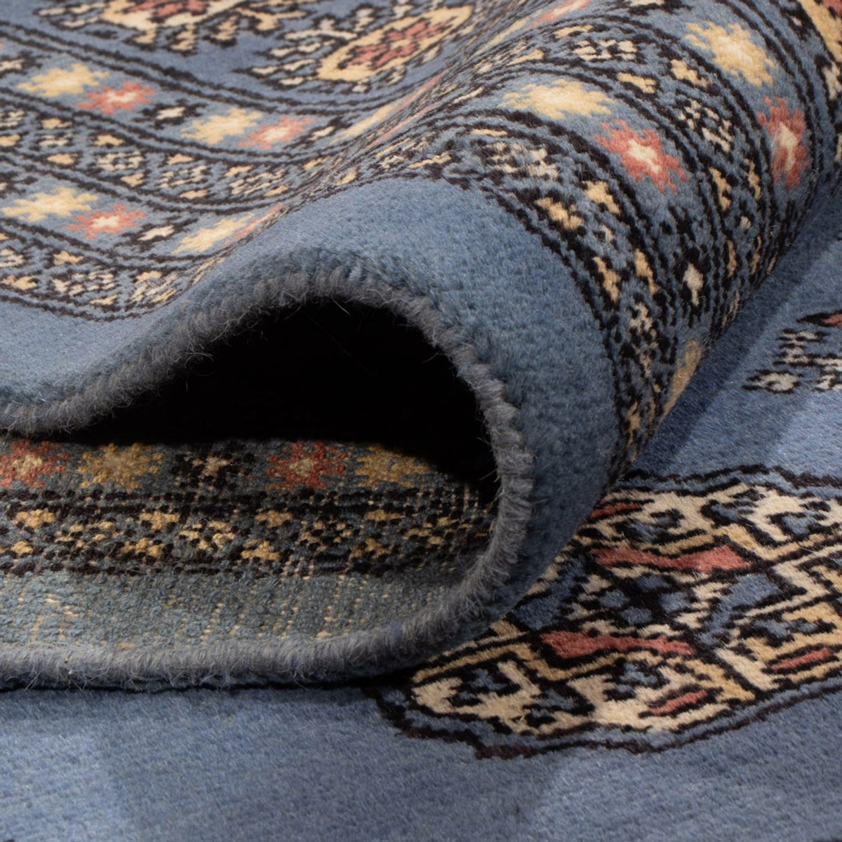 Afghan Teppich - Buchara - 305 x 249 cm - blau