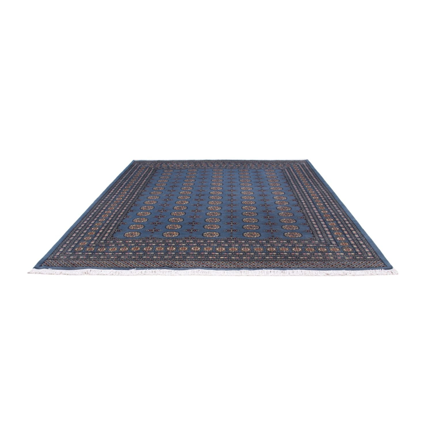 Afghan Teppich - Buchara - 297 x 250 cm - blau