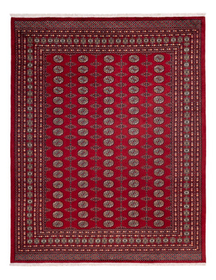 Afghan Teppich - Buchara - 309 x 246 cm - rot