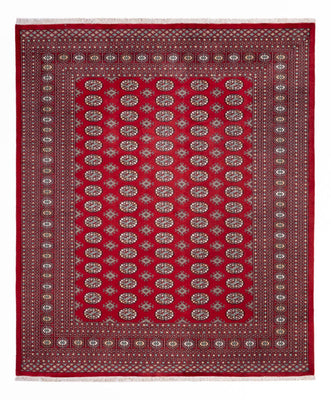 Afghan Teppich - Buchara - 296 x 250 cm - rot
