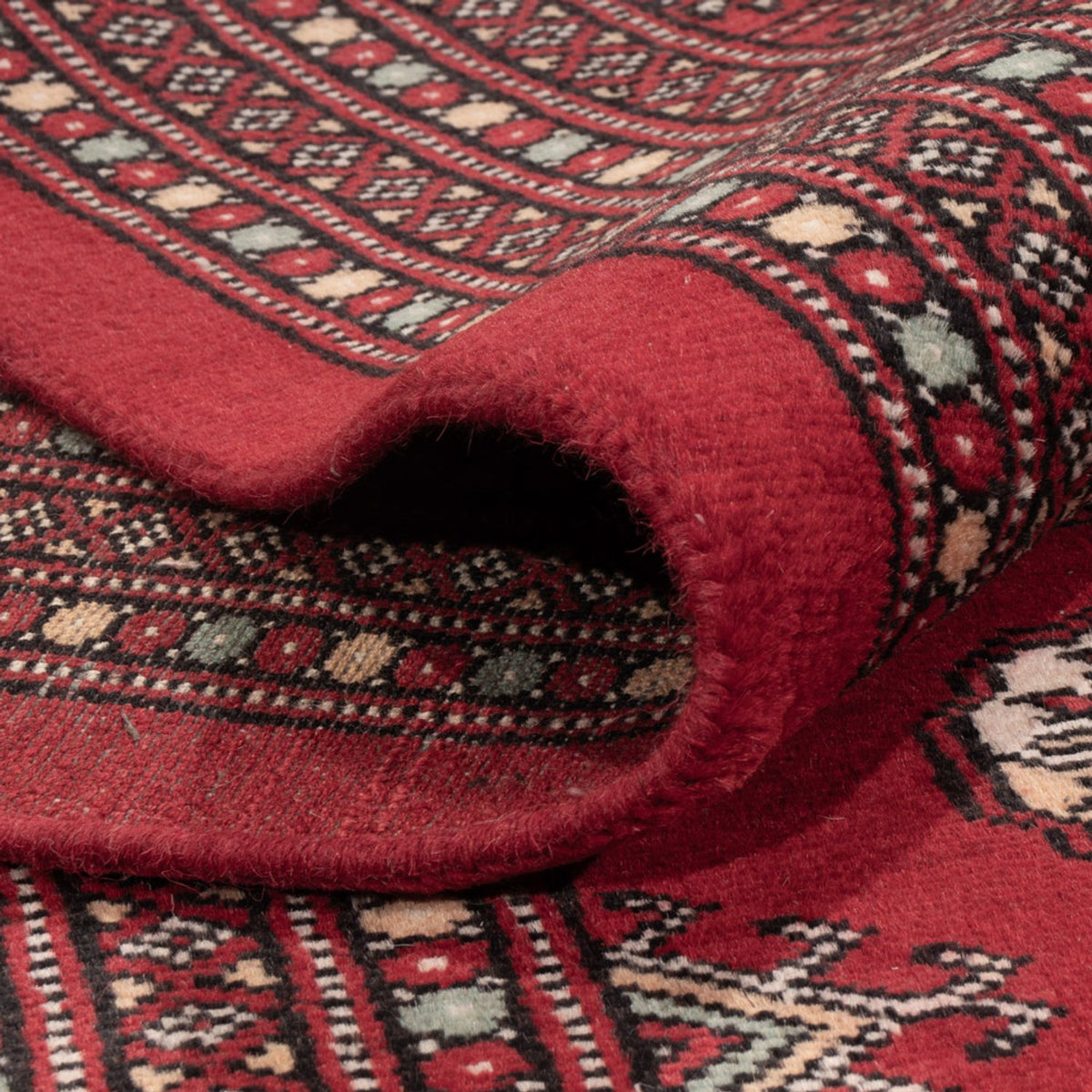Afghan Teppich - Buchara - 296 x 250 cm - rot