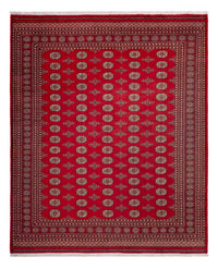 Afghan Teppich - Buchara - 305 x 252 cm - rot