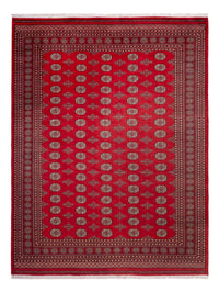 Afghan Teppich - Buchara - 321 x 247 cm - rot