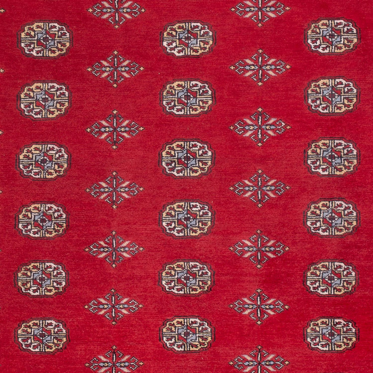 Afghan Teppich - Buchara - 307 x 202 cm - rot