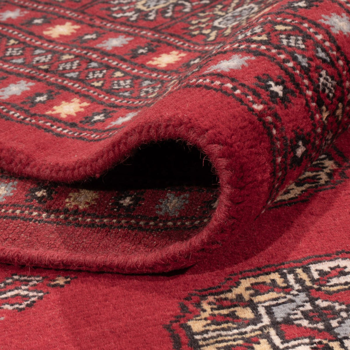 Afghan Teppich - Buchara - 307 x 202 cm - rot