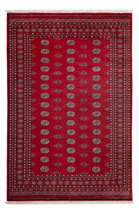 Afghan Teppich - Buchara - 302 x 202 cm - rot