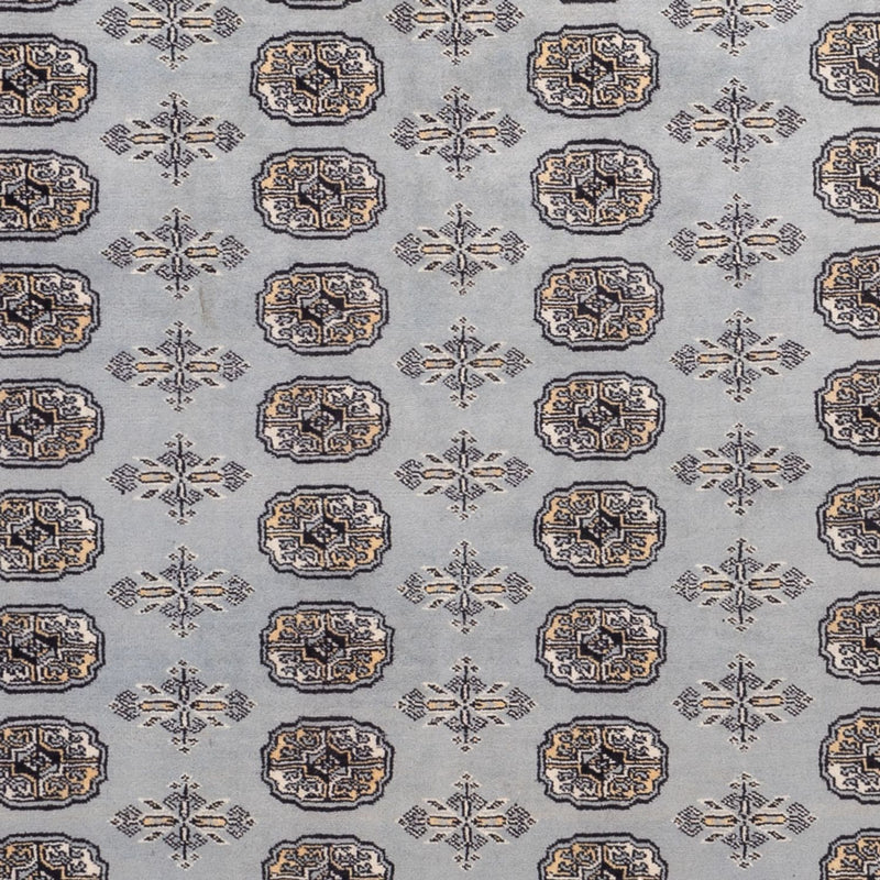 Afghan Teppich - Buchara - 310 x 207 cm - lichtblau