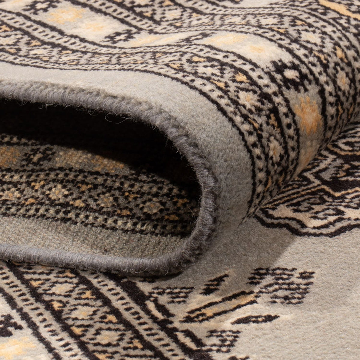 Afghan Teppich - Buchara - 310 x 207 cm - lichtblau