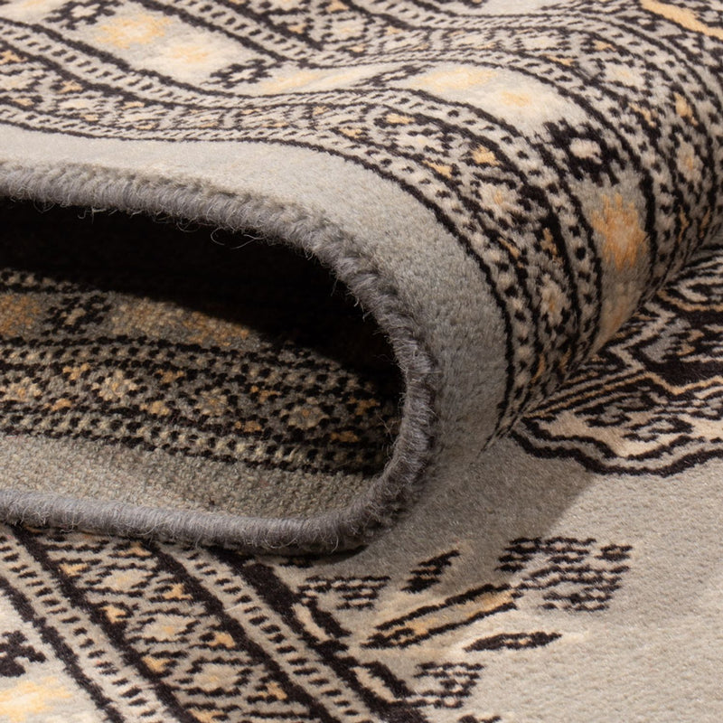 Afghan Teppich - Buchara - 310 x 207 cm - lichtblau