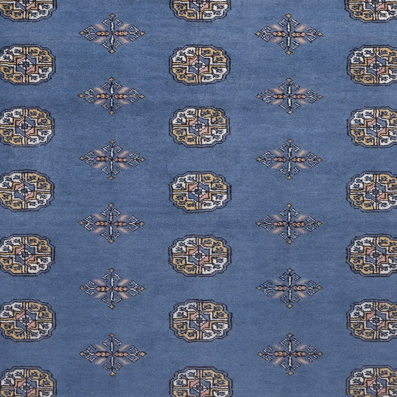 Afghan Teppich - Buchara - 305 x 203 cm - blau