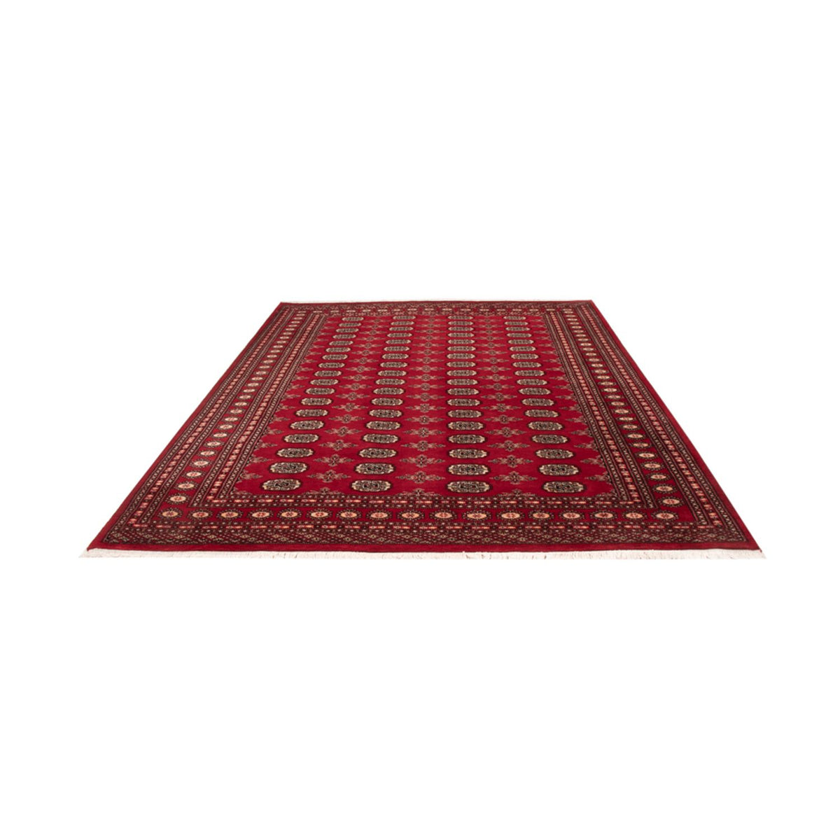Afghan Teppich - Buchara - 297 x 213 cm - rot
