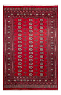 Afghan Teppich - Buchara - 306 x 197 cm - rot