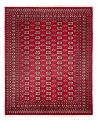 Afghan Teppich - Buchara - 307 x 247 cm - rot