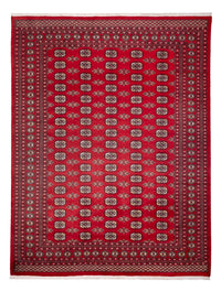 Afghan Teppich - Buchara - 314 x 243 cm - rot