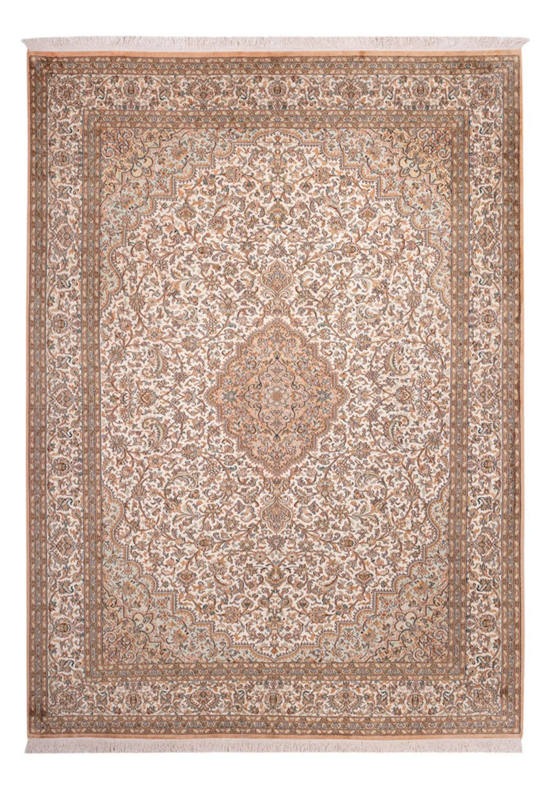 Seidenteppich - Kaschmir Seide - 290 x 205 cm - sand