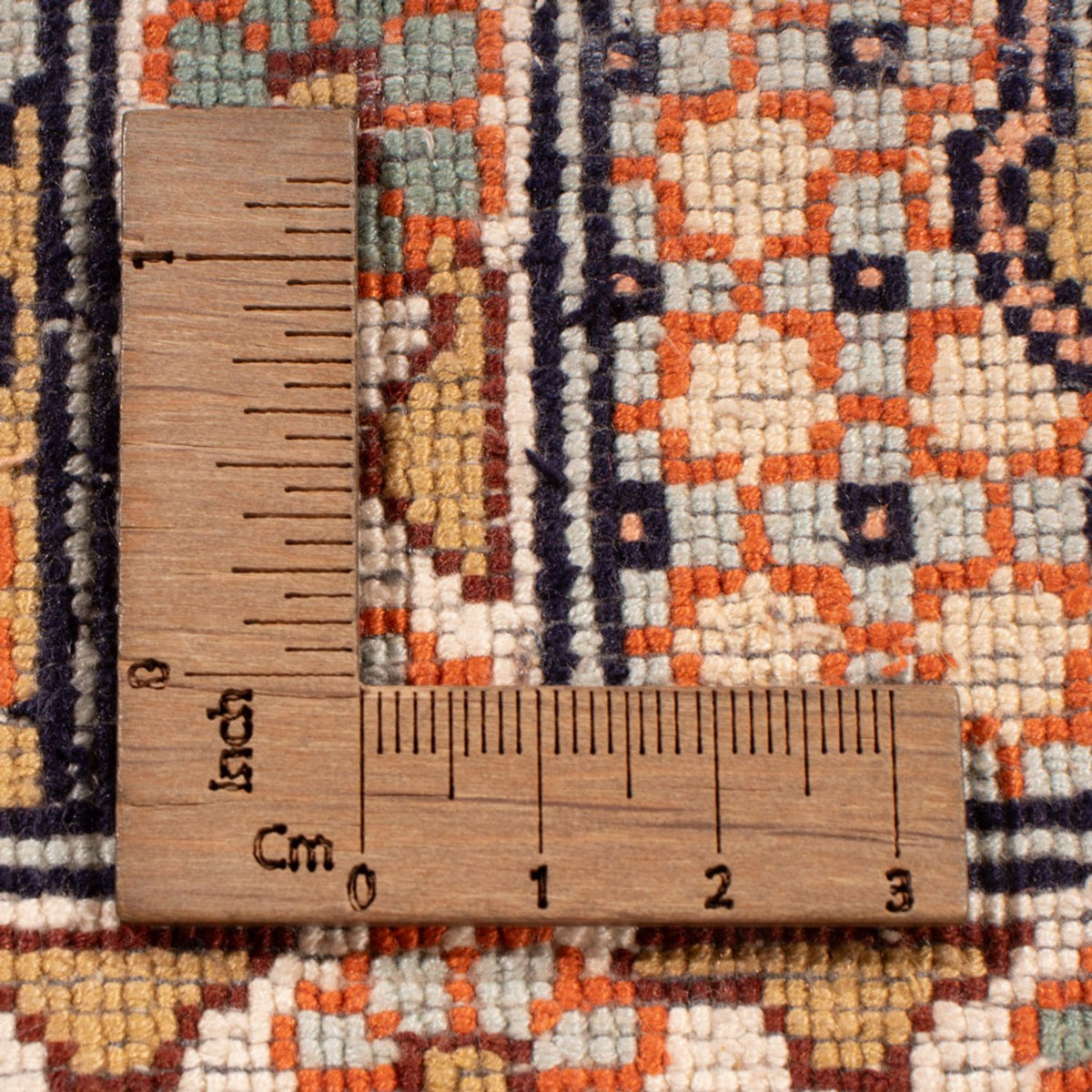 Seidenteppich - Kaschmir Seide - 317 x 221 cm - dunkelbeige