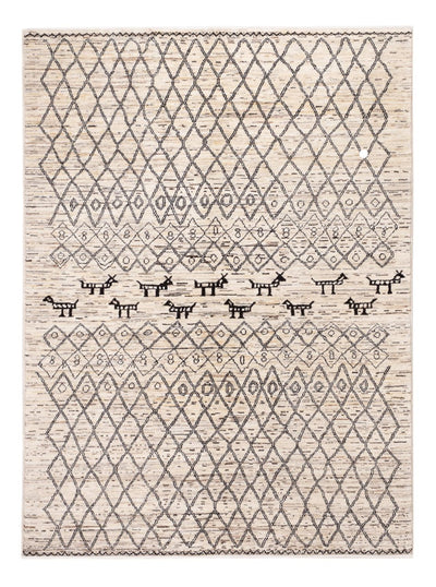 Berber Teppich 148x200cm - Wollteppich