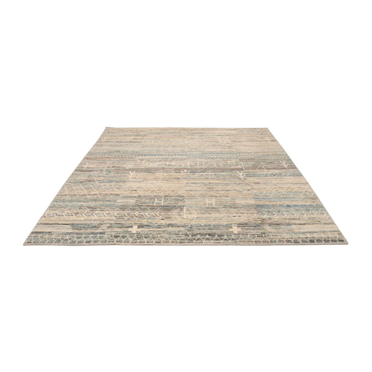 Berber Teppich - 290 x 257 cm - mehrfarbig