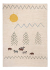 Berber Teppich 172x241cm - Wollteppich - Rechteckig / Natur / 172 x 241 cm Rechteckig