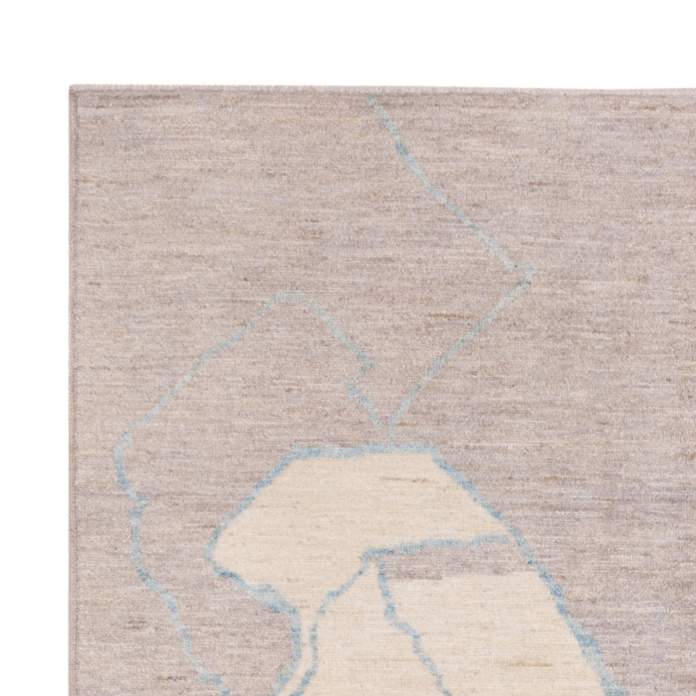 Berber Teppich 199x151cm - Wollteppich