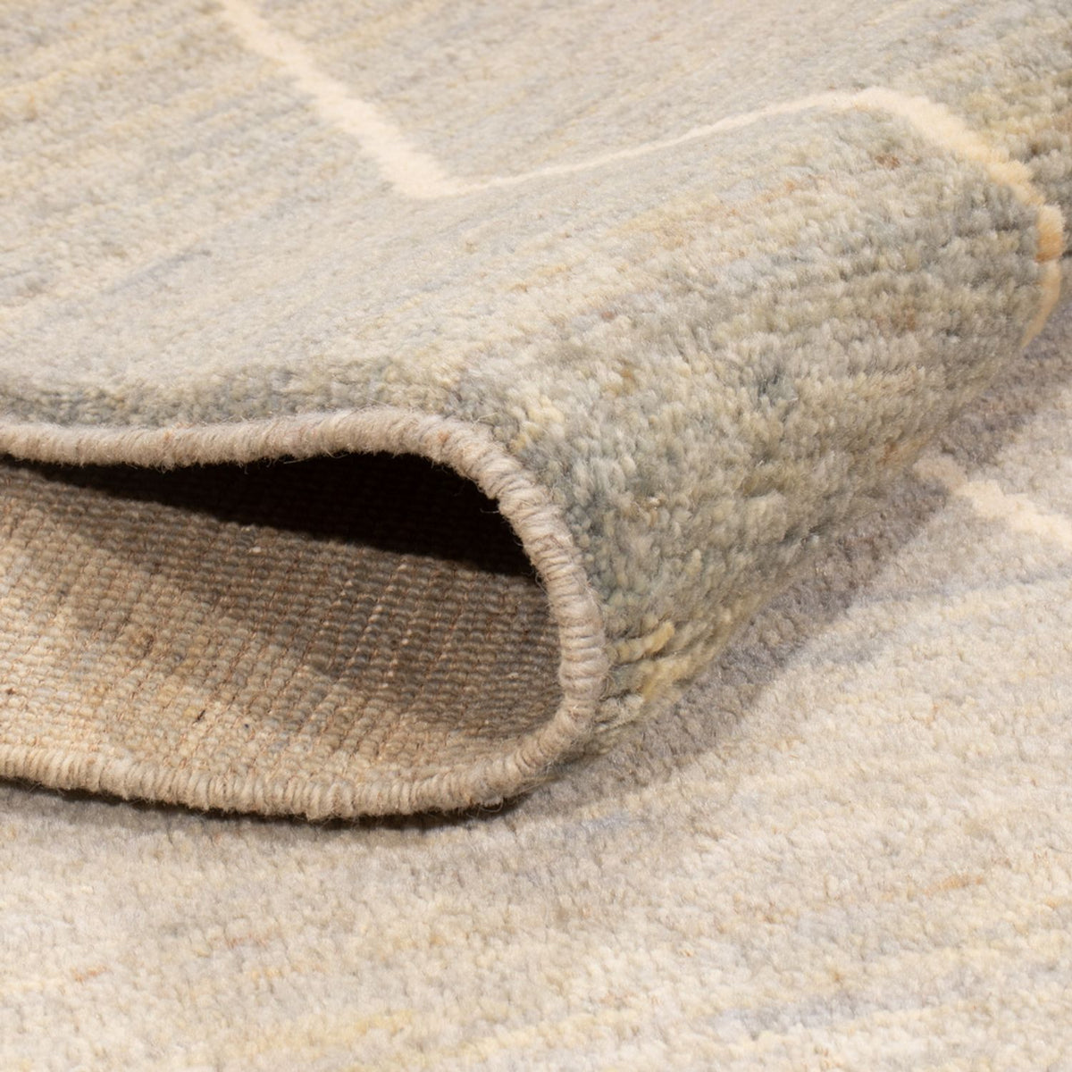Berber Teppich - 237 x 170 cm - hellgrau