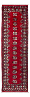 Pakistan Teppich 77x255cm - Orientteppich - Läufer / Rot / 77 x 255 cm Läufer