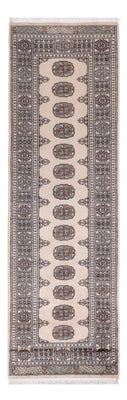 Läufer Pakistan - 254 x 77 cm - beige