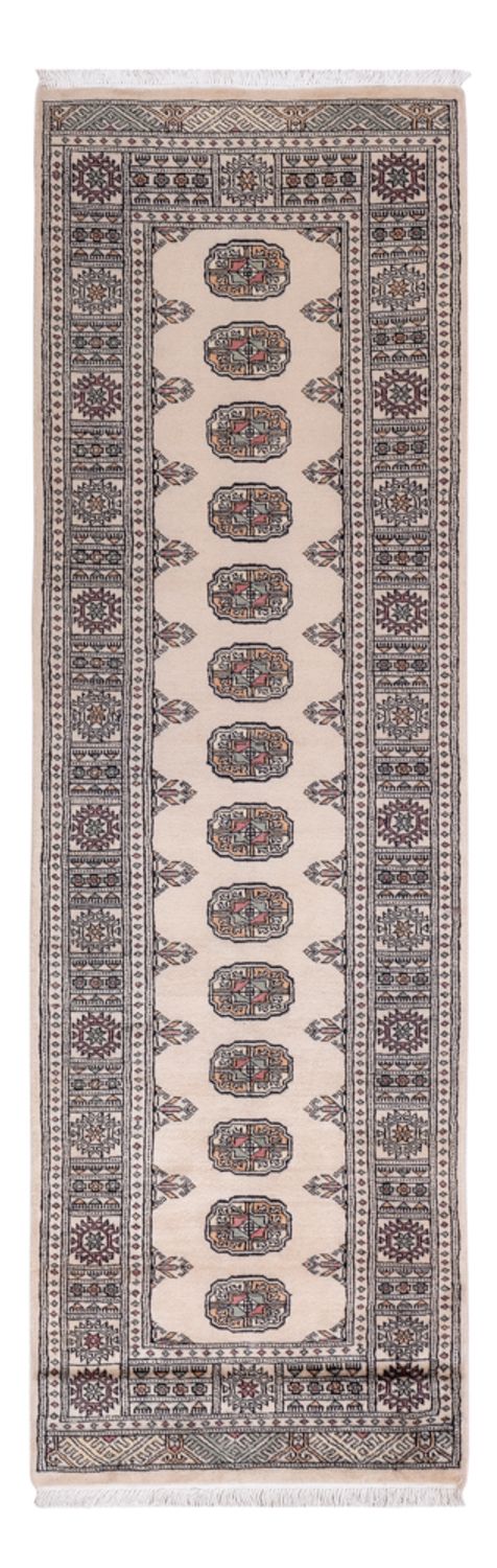 Läufer Pakistan - 254 x 77 cm - beige