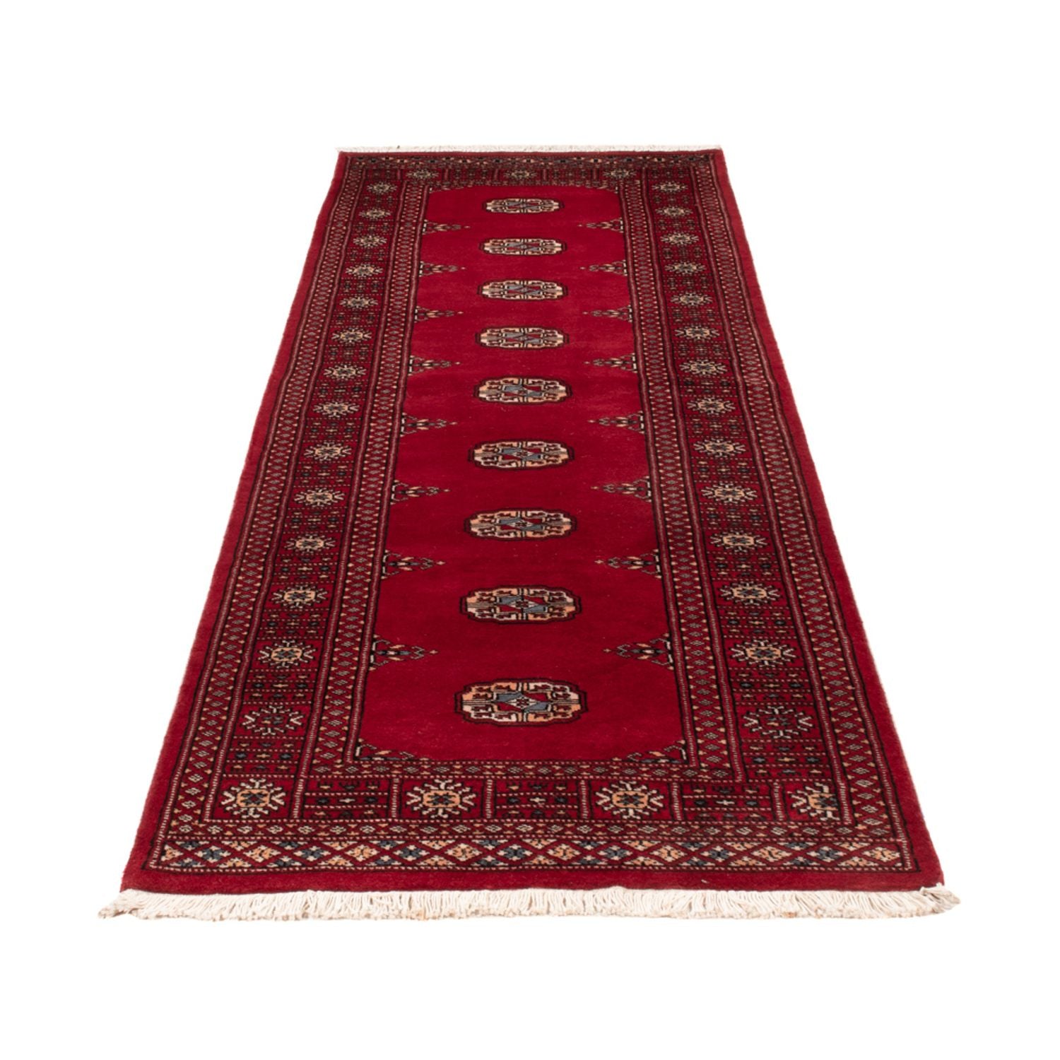 Läufer Pakistan - 247 x 77 cm - rot