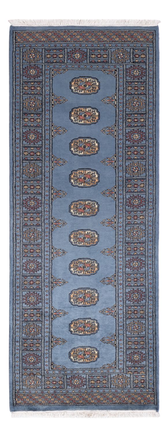 Läufer Pakistan - 197 x 77 cm - blau
