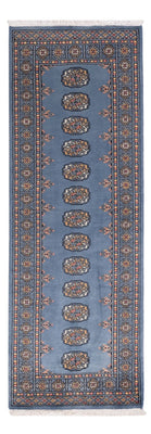 Läufer Pakistan - 209 x 76 cm - blau
